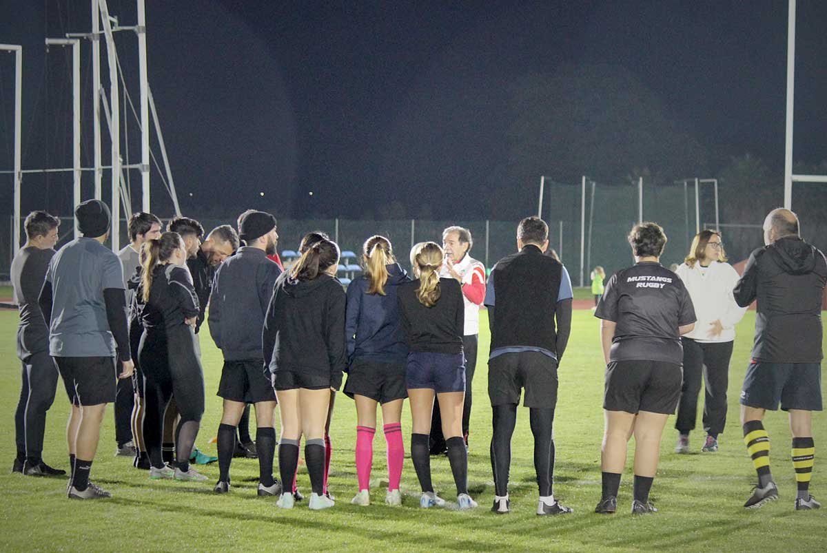 Treino Touch Rugby